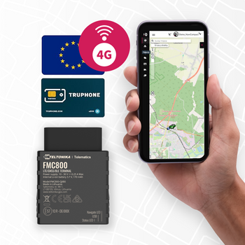 Teltonika FMB020 GPS Tracker with access to NaviCompact App 1 month